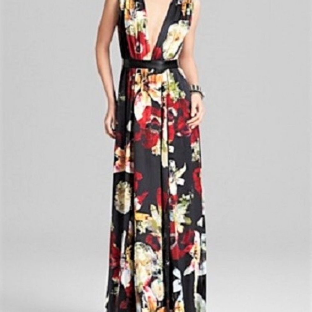 ISO Alice & Olivia Triss Blossom Montage Dress - Picture 4 of 8